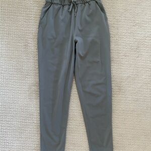 lululemon Gray/green Straight Leg Pants